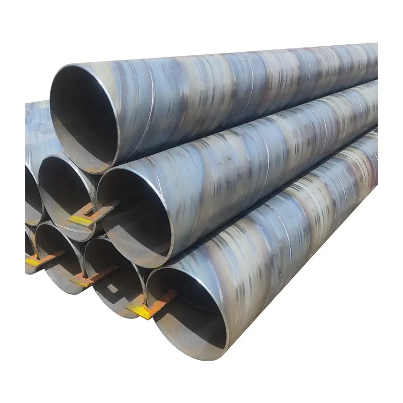 ASTM Q235 Q345 Hot Rolled Cold Drawn Spiral Steel Pipes Tube Spiral Welded Steel Pipe