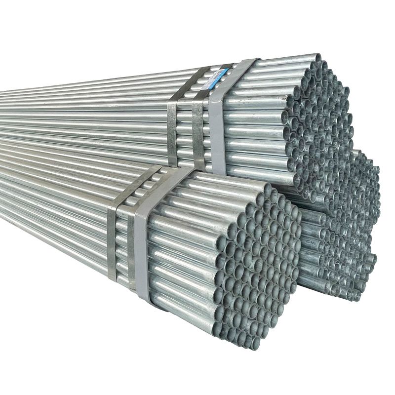 Hot-Galvanized Painted Pre-Galvanized ERW Pipe Gi Pipe Tube for Building Round Welded Hollow