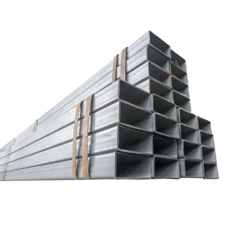 High Quality Decorative Aisi 201 304 316 430 Rectangular Square SS Hairline Hollow Section Stainless Steel Square Pipe/tube