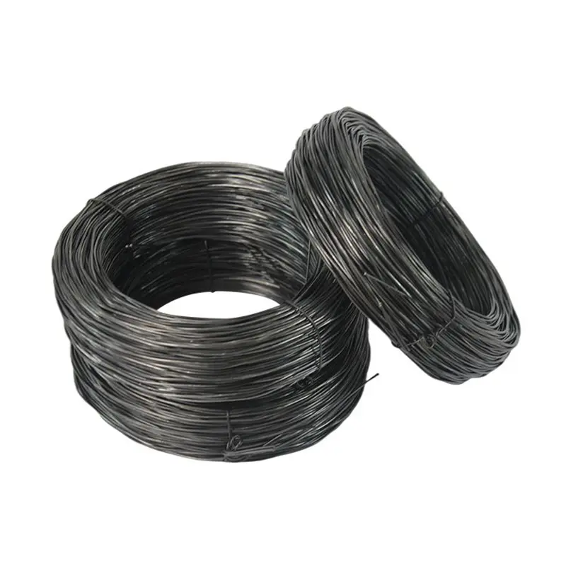 Mild Steel 1.4mm 1.6mm Black Wire Black Steel Wire