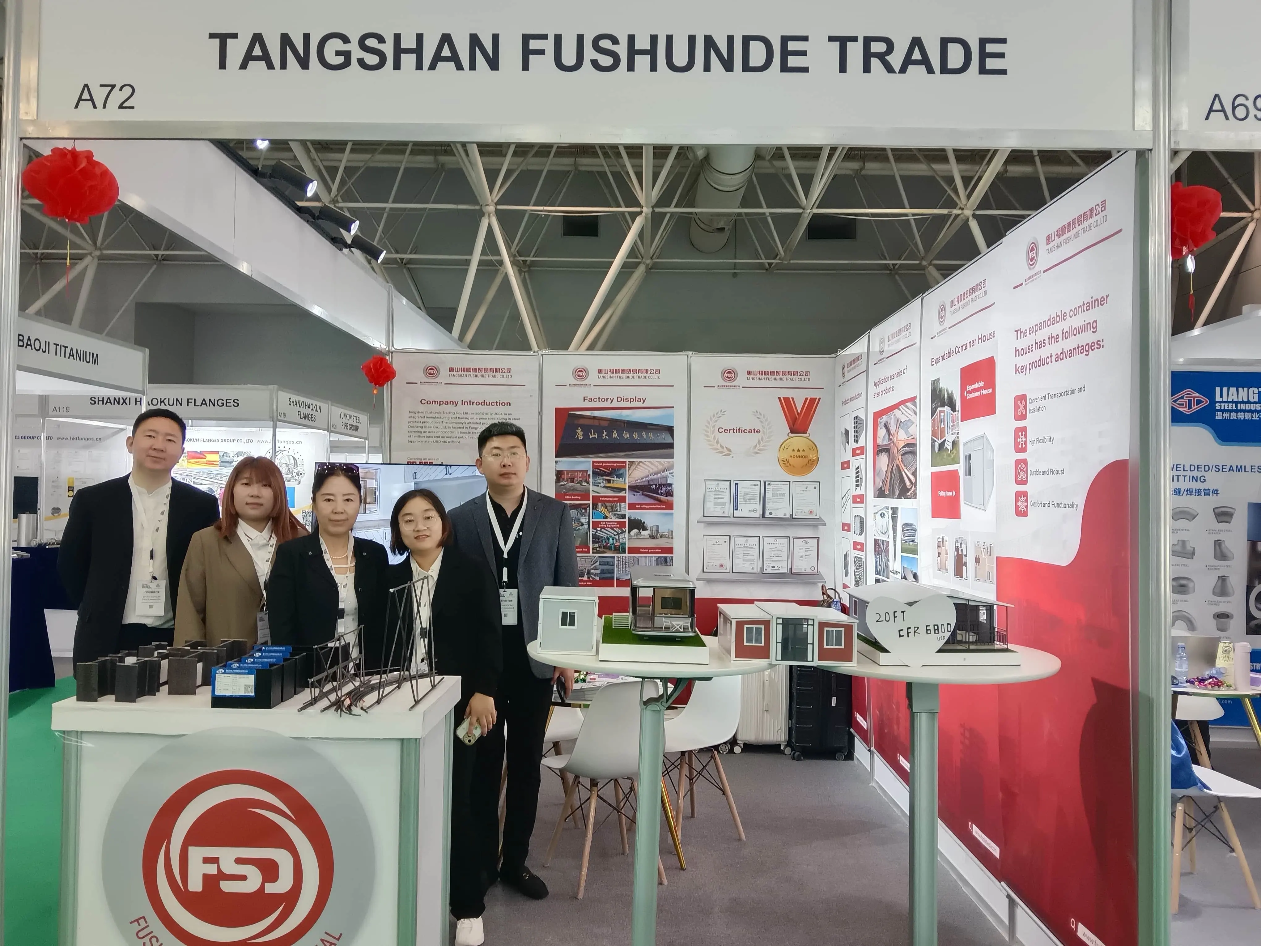 Tangshan Fushunde Achieves Remarkable Success at Metal & Flow Alliance Saudi Arabia Exhibition