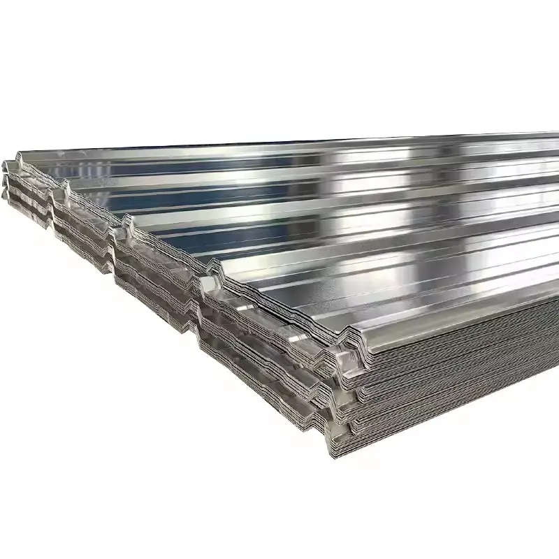 Roof Panel 0.5mm Thick Galvanized 14 Gauge Corrugated Steel Roofing Shee