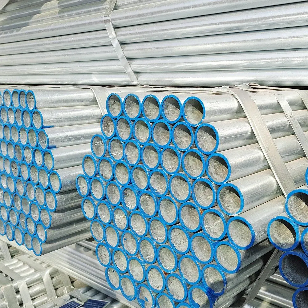 Construction Pipe Steel Pipe Corrugated Galvanized Round Steel Pipe