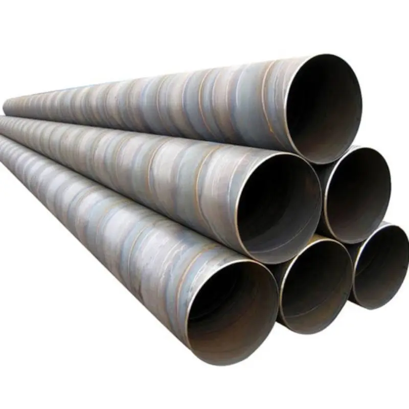 Large Diameter ASTM A252 GR.B Spiral Welded Carbon Steel Pipe Piling Usage SSAW LSAW Welded Steel Pipe