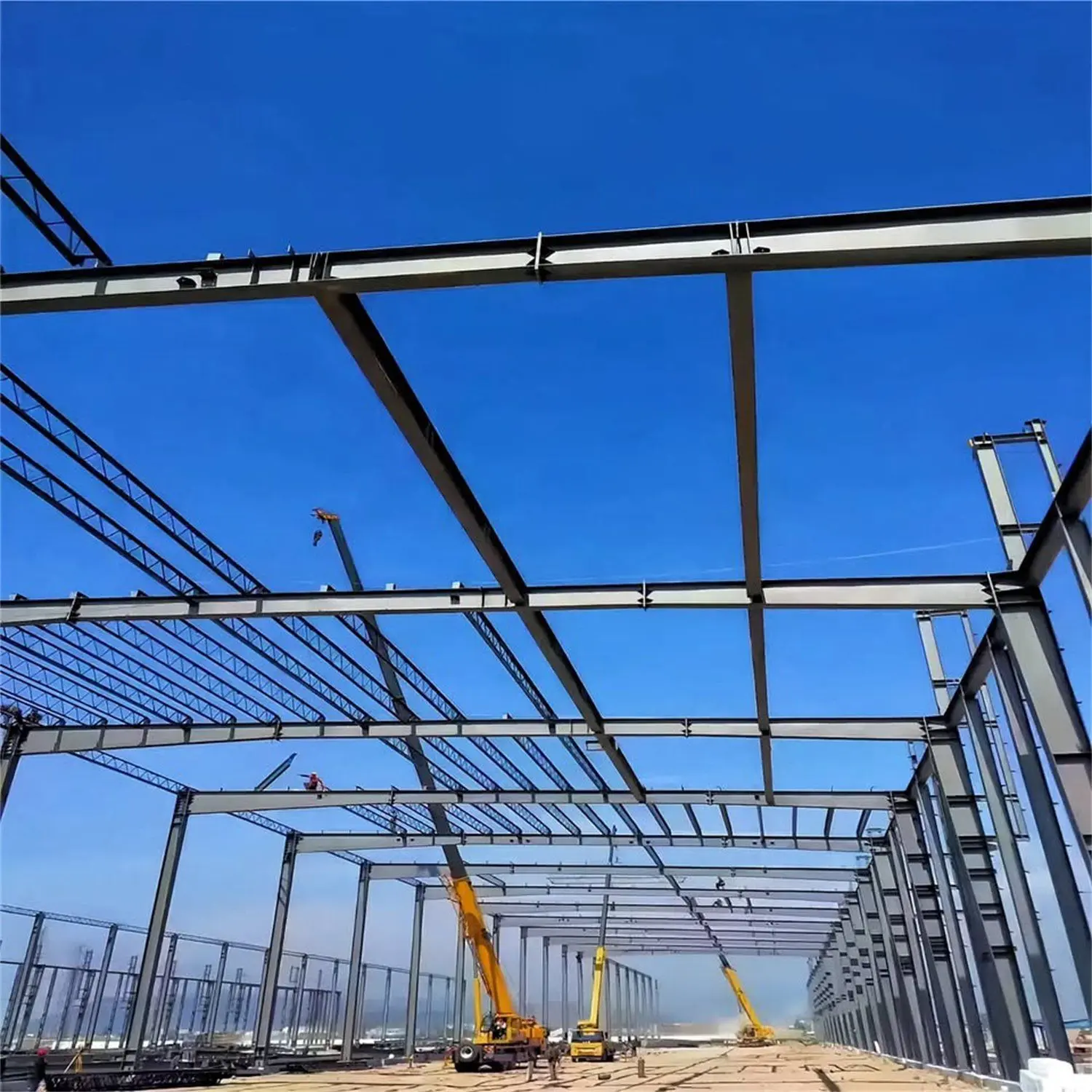 Prefabricated Steel Structure Building Steel St...