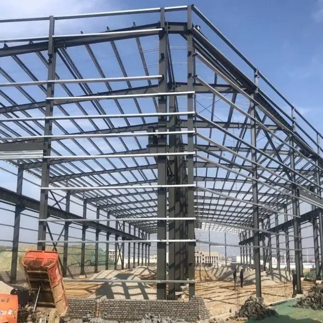 H Section Steel Building Steel Structure Hot Ro...