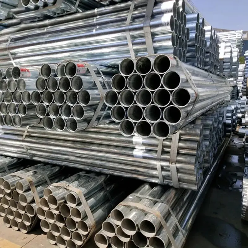AMM High Quality Q195 Q235 Q345 Galvanized Steel Round Pipe Tube Cheap Prices