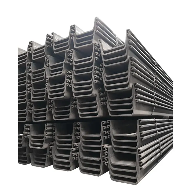 Hot Rolled ASTM A690 Steel Sheet Piles SY295SY390 for Seawall