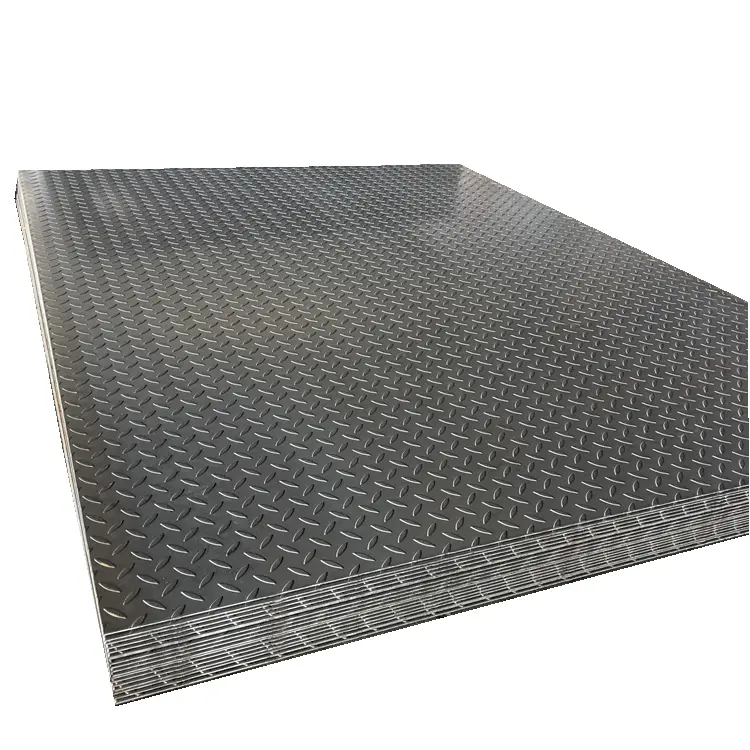 2mm - 10mm Thickness Hot Roll Clod Roll Gi Gl SUS Galvanized Steel Metal Checkered Plate Steel Embossed Checkered Plate Sheet