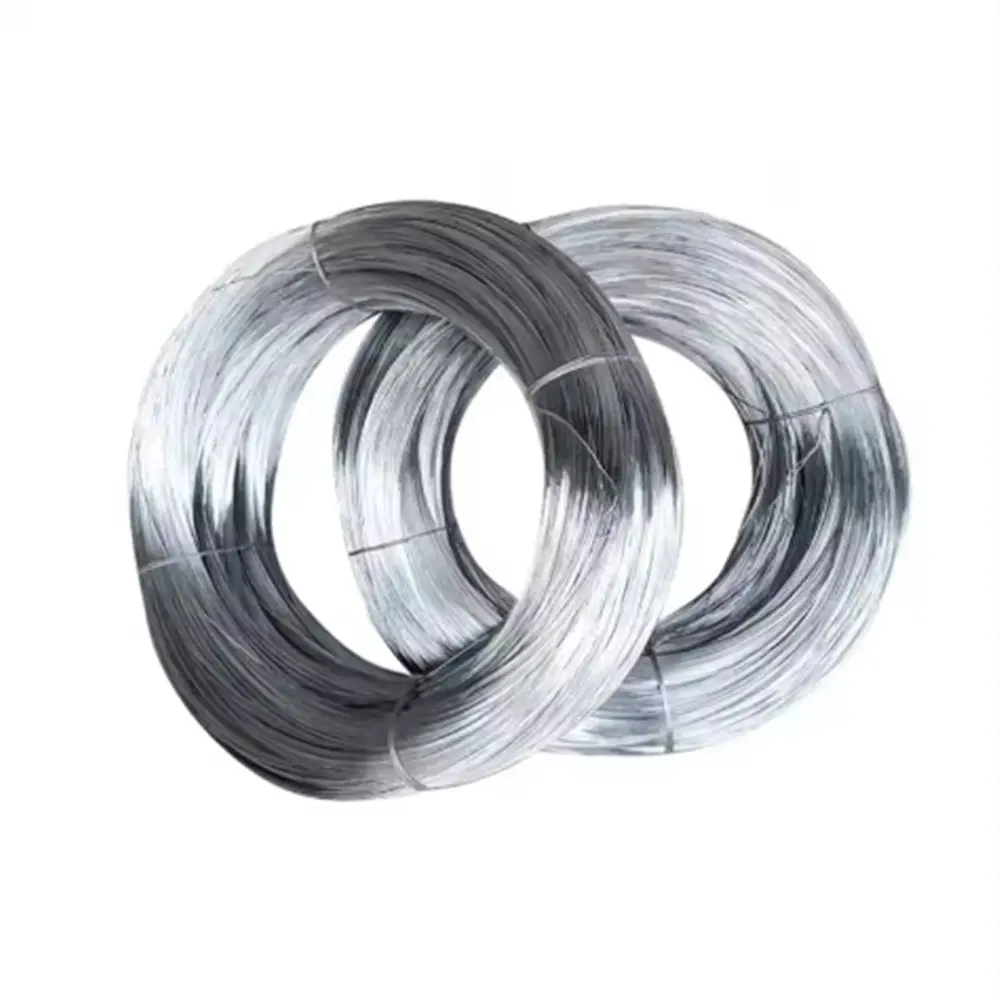 High Quality 1mm 1.5mm 2.5mm 4mm 6mm 10mm Q195 Q235 SAE1006 SAE1008 Galvanized Steel Wire Coated Galvanizad Binding Wire