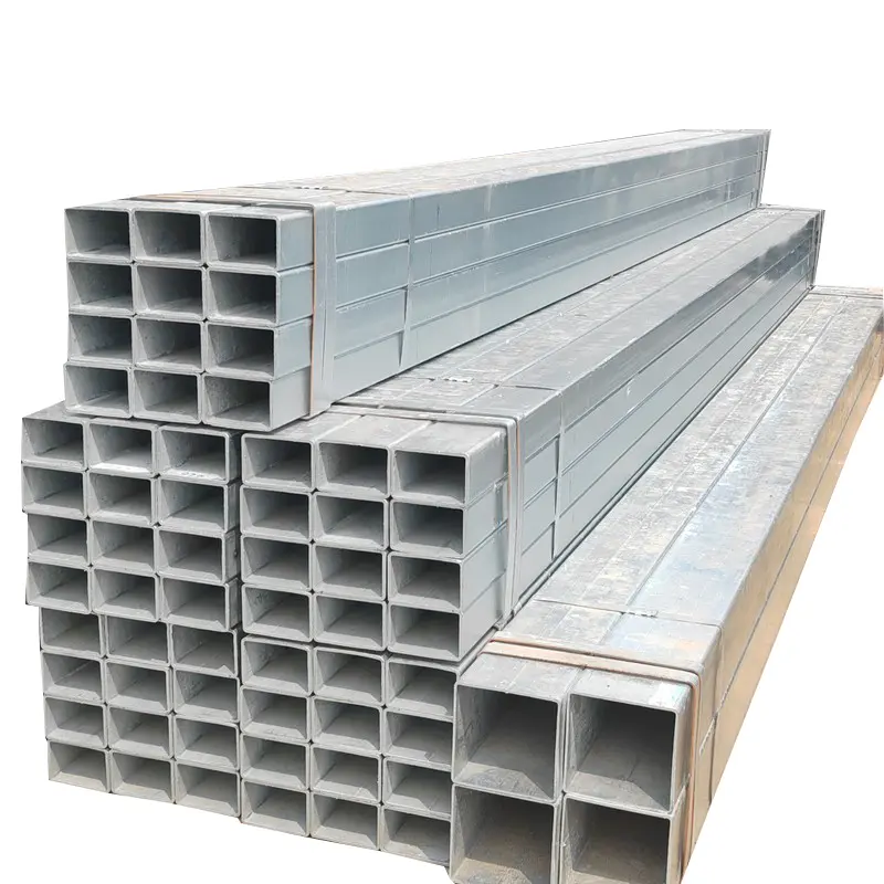 Factory Steel Pipe Square and Rectangular Steel Tube