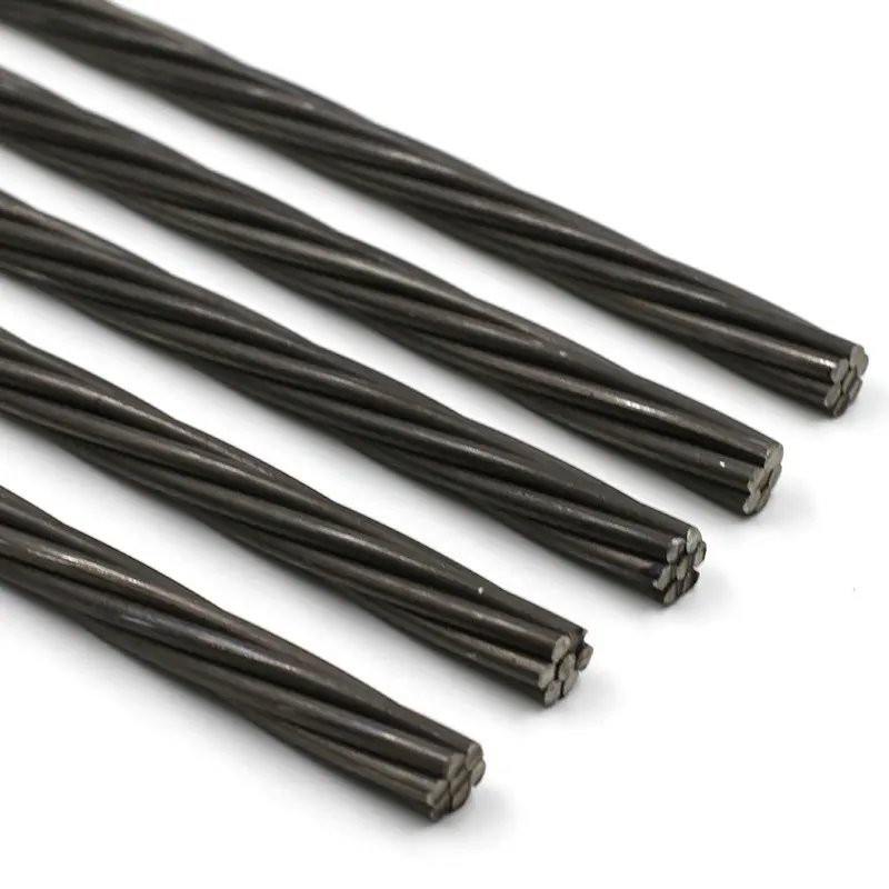12.7mm 7 Wire Pc Steel Strand Prestressed Concrete Steel Strand