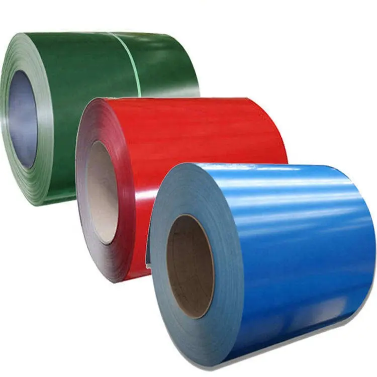 Color Coated Steel Sheet Coil RAL 3002 Matte Ppgi Prepainted Steel Coil
