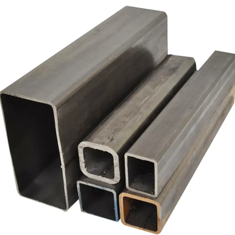 Hollow Section Rectangular Pipe JIS/KS 2x2 180x180mm Welded ERW Carbon square Steel Pipes Tubing