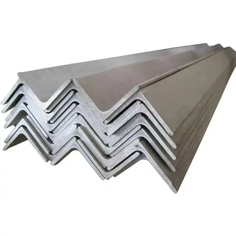 Popular Hot-rolled Black Material Angle Iron Carbon Steel Angle Steel 6-meter Steel Structure for Bridge
