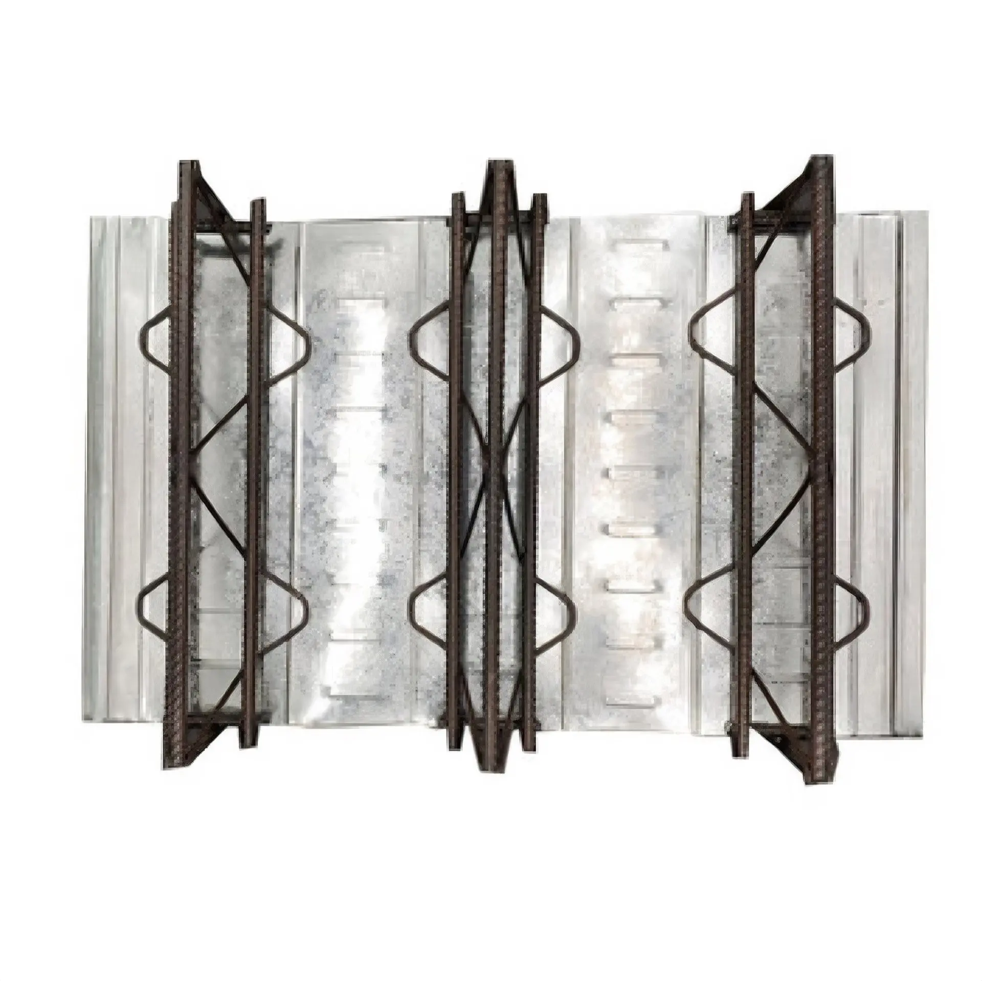 Factory Priced Lightweight Steel Girder Roof Structures Prefabricated Metal Truss for Office Building Use