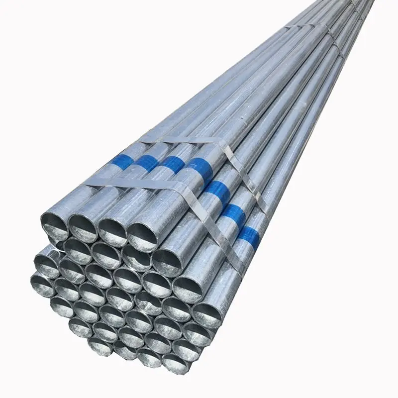 Steel Pipe Manufacturer Galvanized Steel Pipe Oil Pipe Hot Dipped Gi Round Seamless Steel Pipe