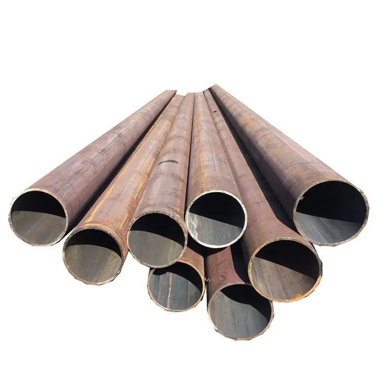 Astm Api 5l Gr B A134 A106 A53 Sch 40 Black Ms Iron Pipe Hot Rolled Seamless Carbon Steel Pipe tube