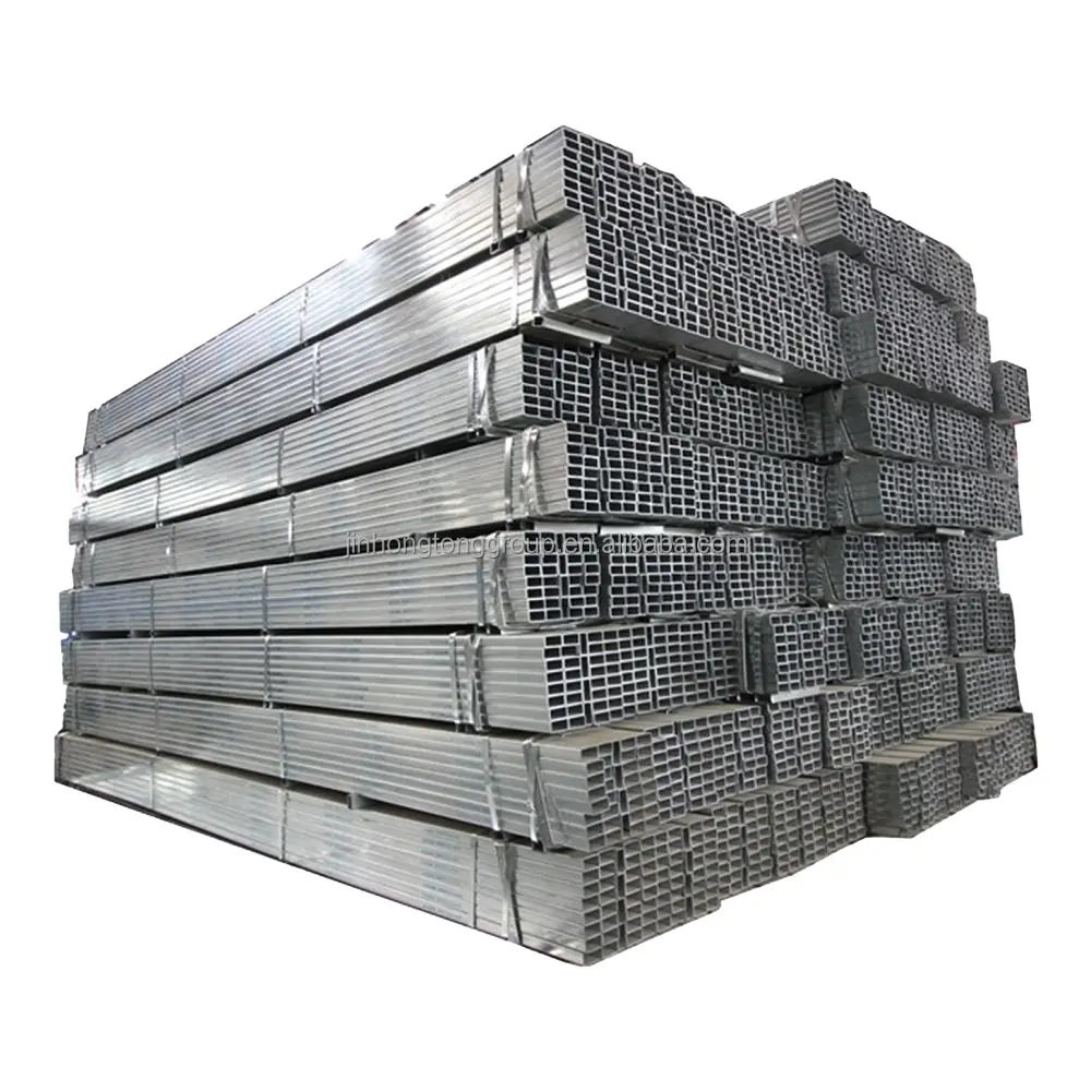 Hot Dipped Galvanized square Pipe Galvanized square Rectangular Hollow Section square Steel Pipe and Tube